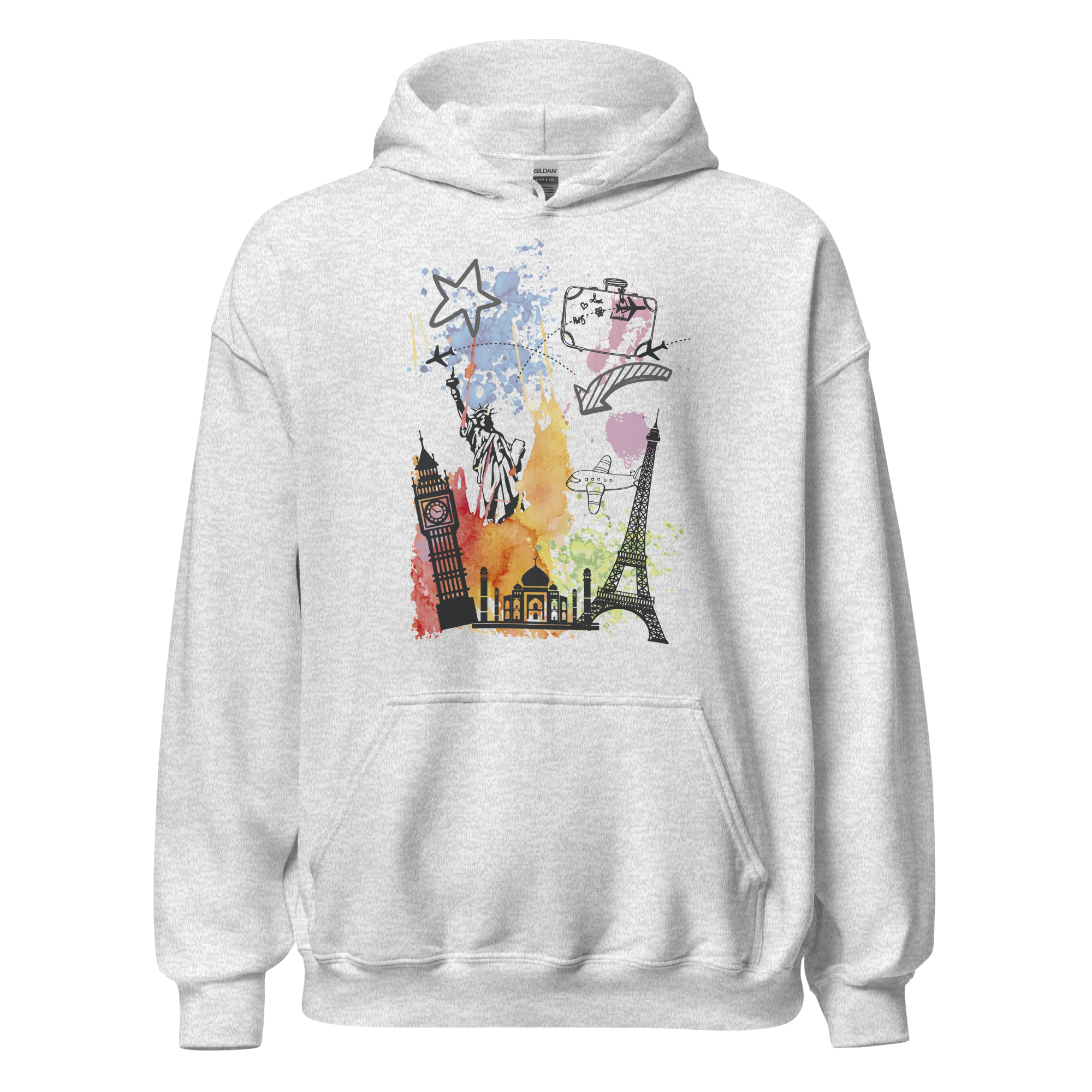 Travel Unisex Hoodie