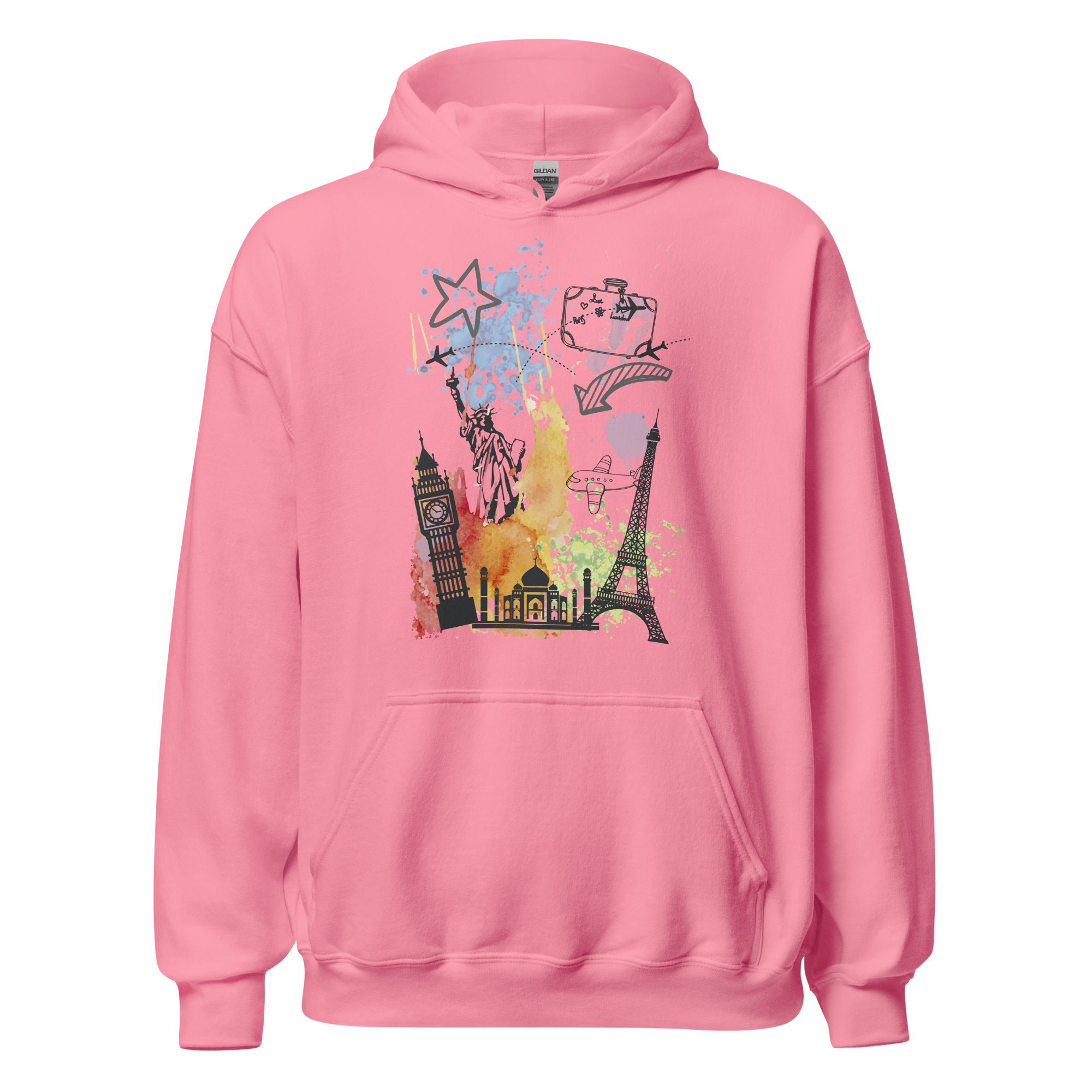 Travel Unisex Hoodie