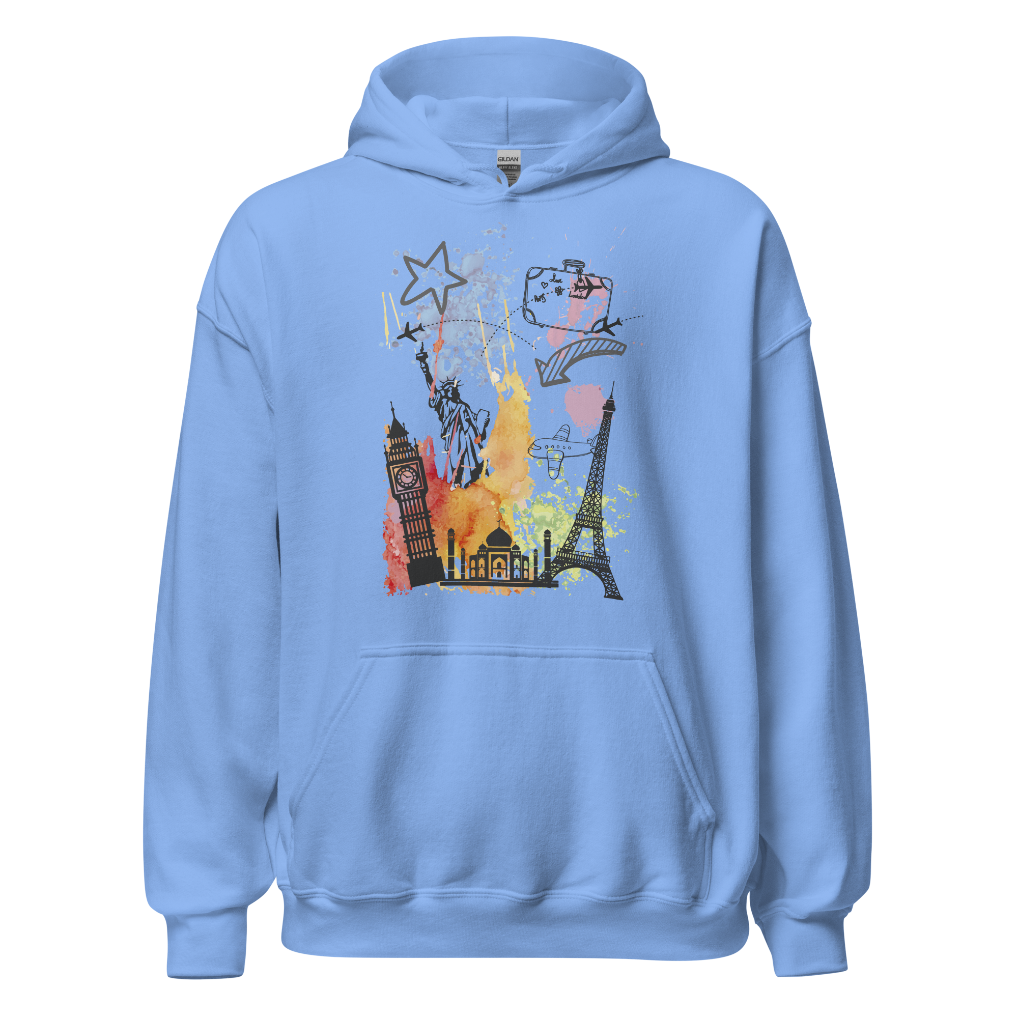 Travel Unisex Hoodie