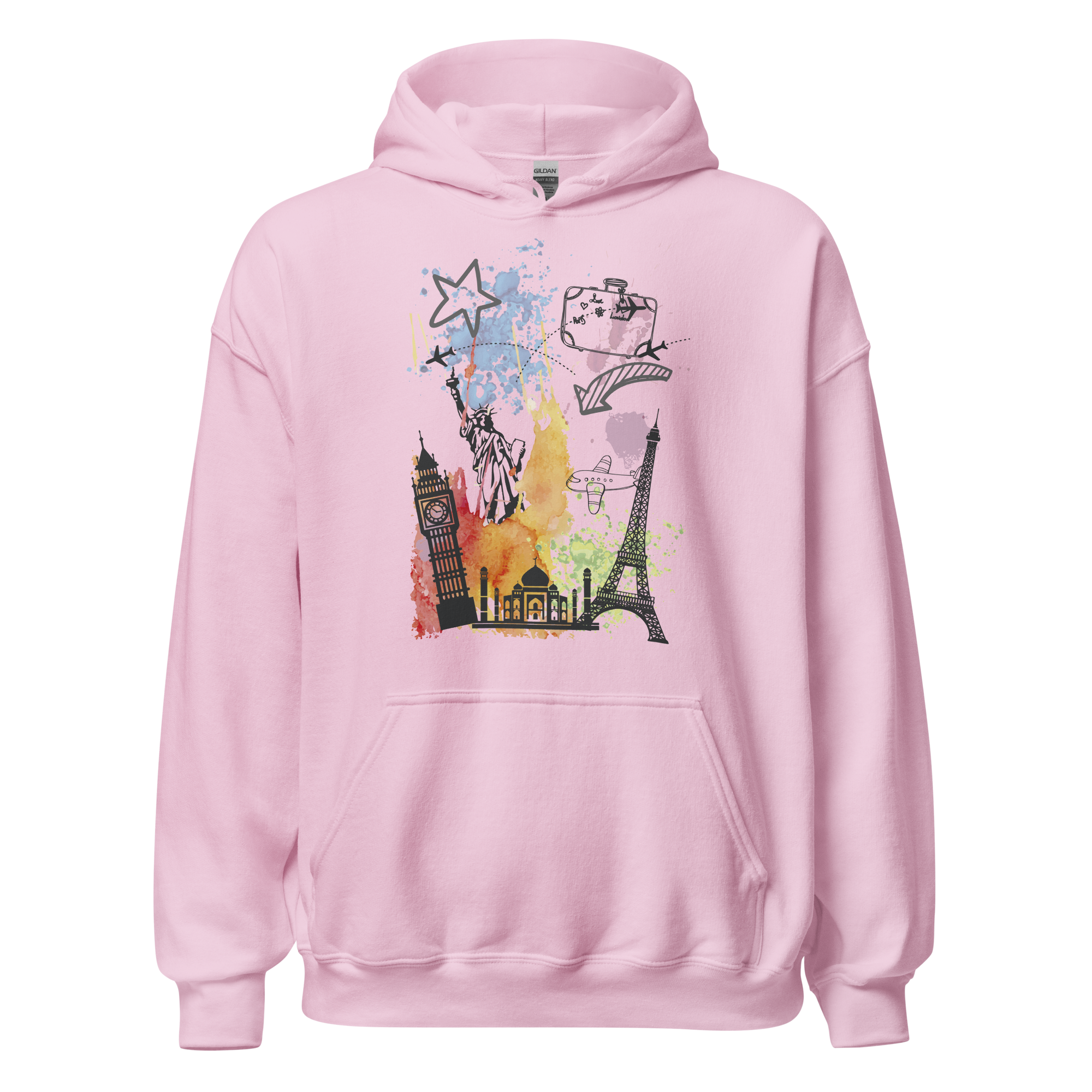 Travel Unisex Hoodie