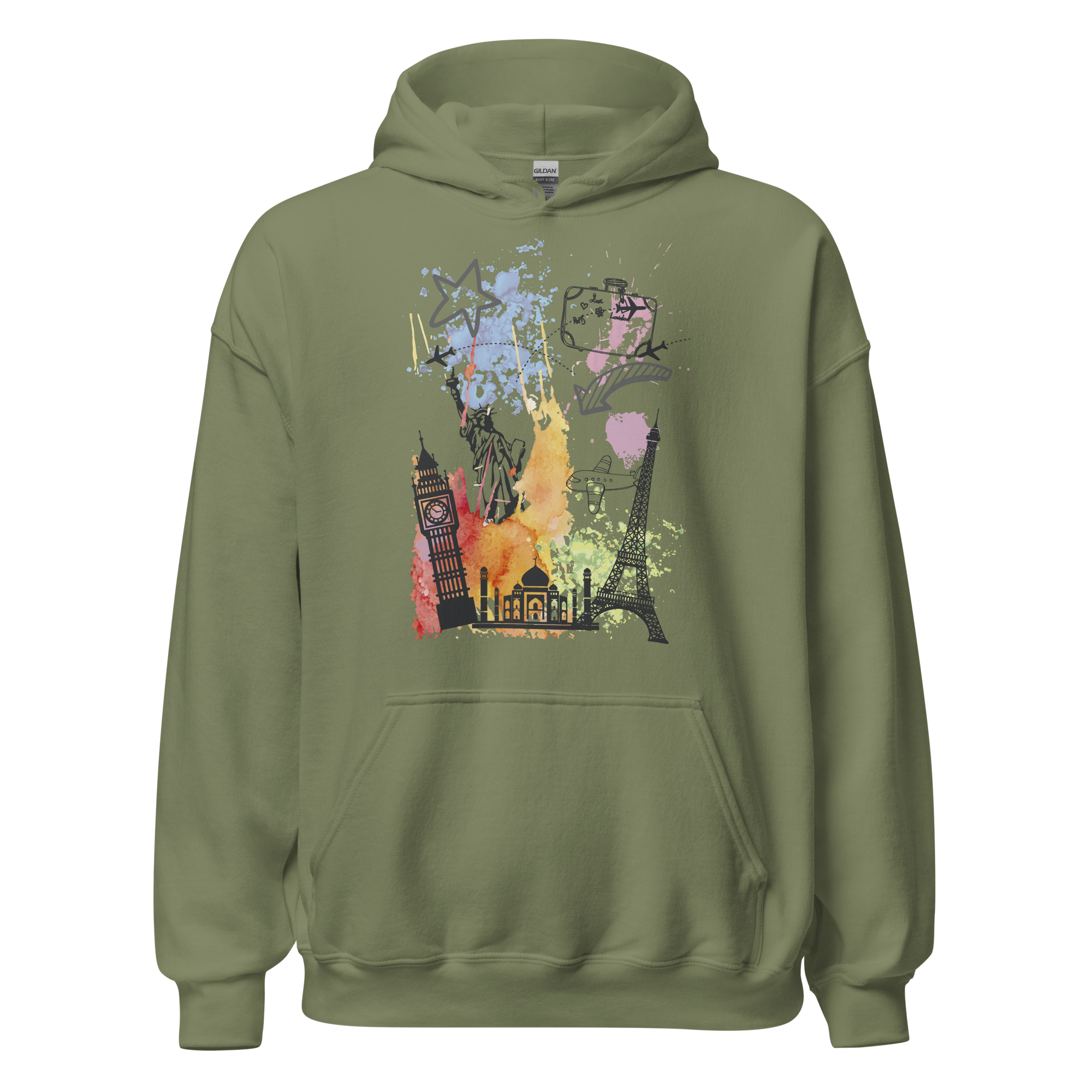 Travel Unisex Hoodie