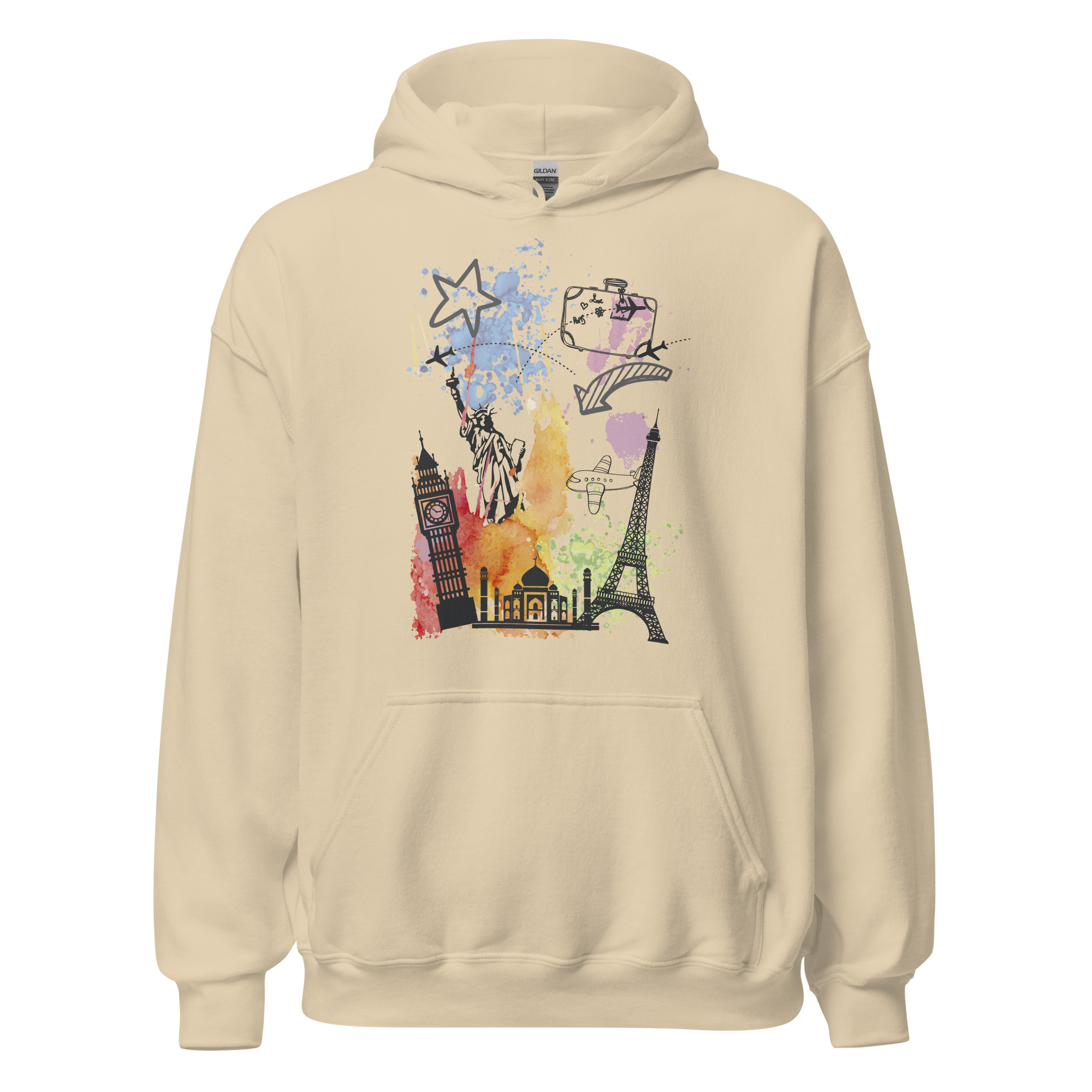 Travel Unisex Hoodie