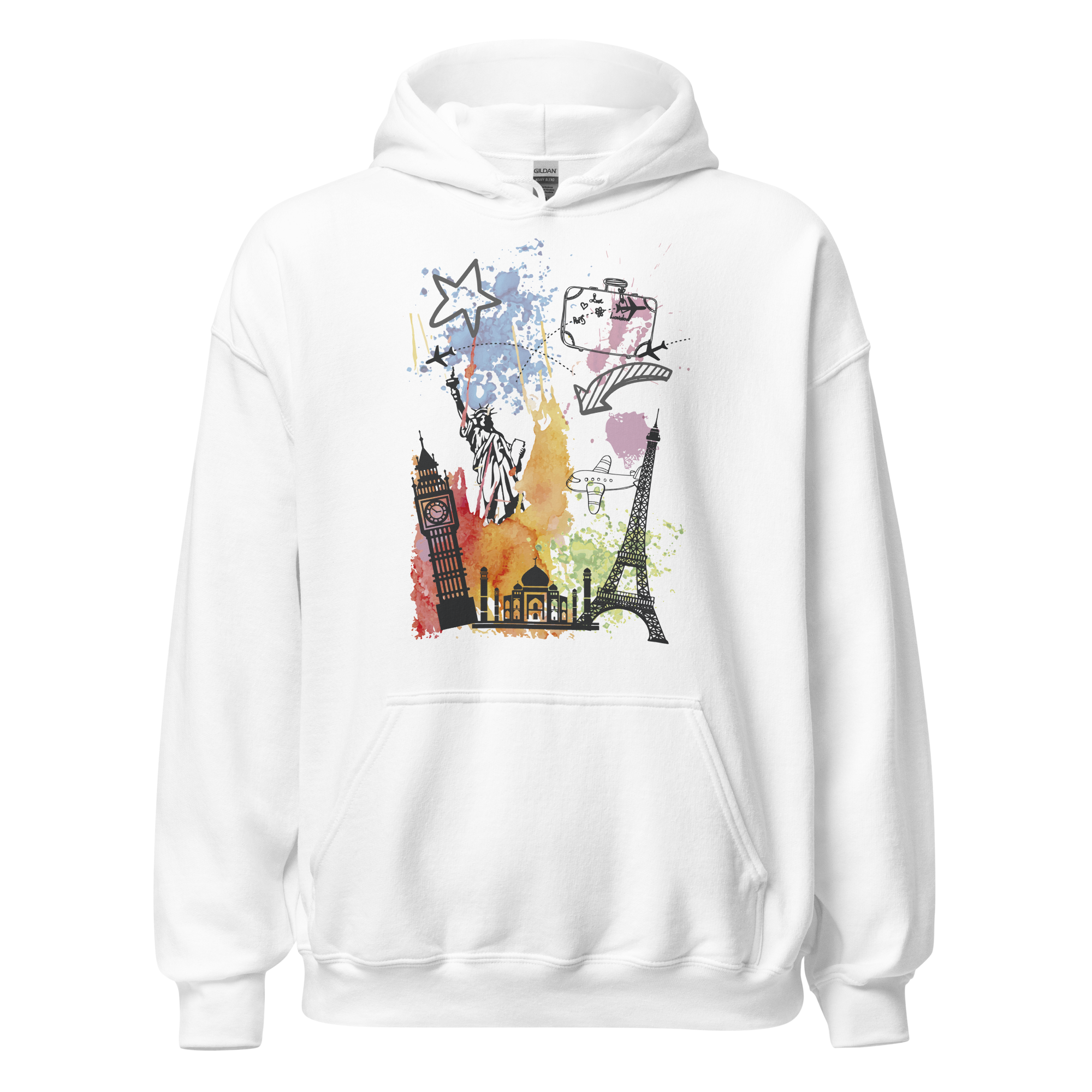 Travel Unisex Hoodie