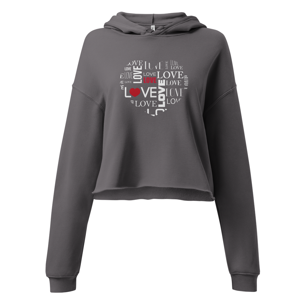 Love Crop Hoodie