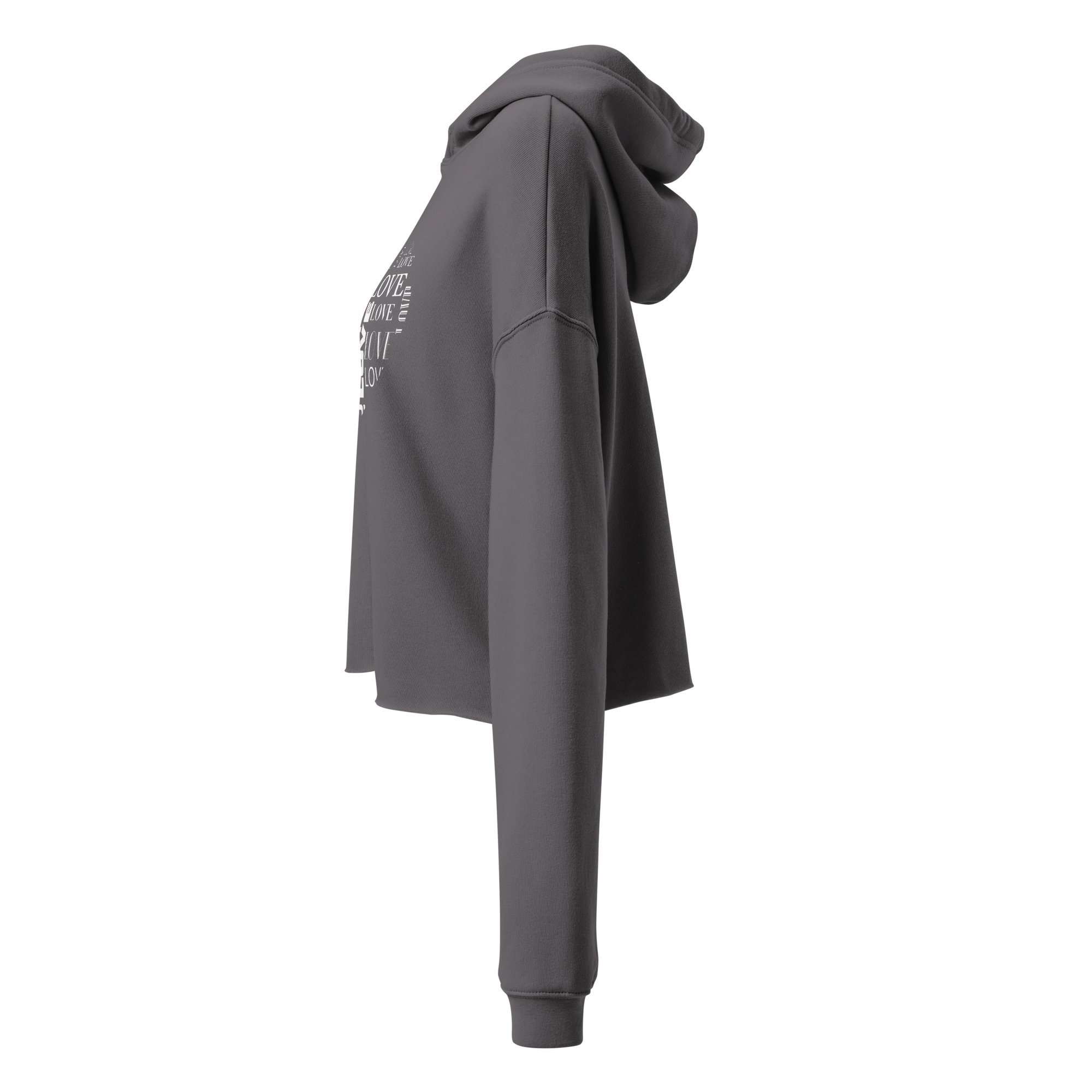 Love Crop Hoodie